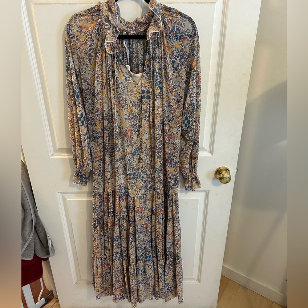 Free people feeling groovy maxi dress